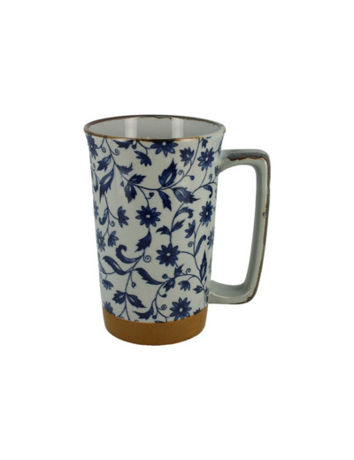MUG 40cl FLEURS ET FEUILLES - JAPON