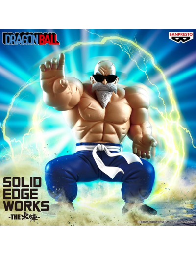 [FIGURINE] Dragon Ball - Solid Edge Works - Kamesennin Tortue Géniale 15 cm