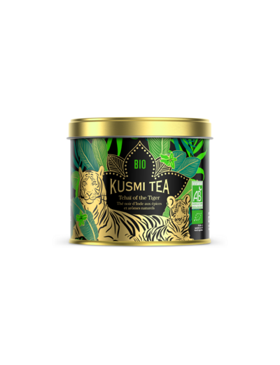 Thés Aromatisés Noirs Tchaï of the Tiger Bio - Boîte métal 100gr