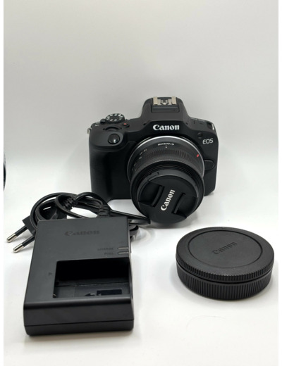 Pack Appareil photo hybride Canon EOS R100 Noir + RF-S 18-45mm f/4.5-6.3 IS STM + Sac photo