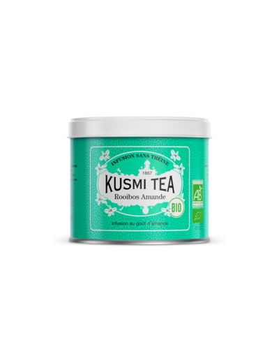 Infusions & Déthéinés Rooibos Amande Bio - Boîte métal 100gr