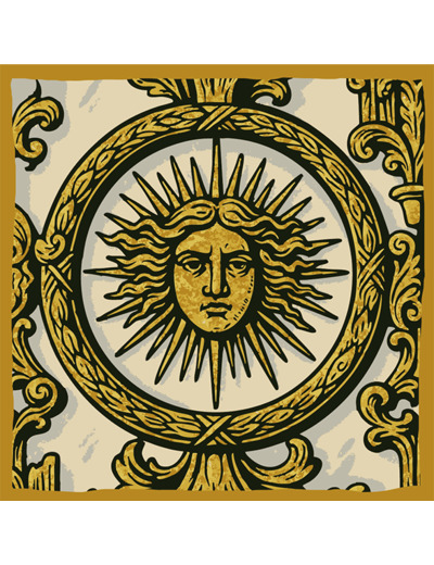 Foulard Versailles ( 32% SOIE 68%VISCO )