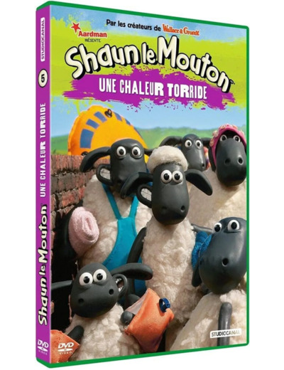 Dvd Shaun le Mouton - Volume 5 (Saison 3) : Une chaleur torride
