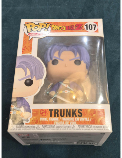 Anime: Dragonball z Trunks Action Figure Merchandise