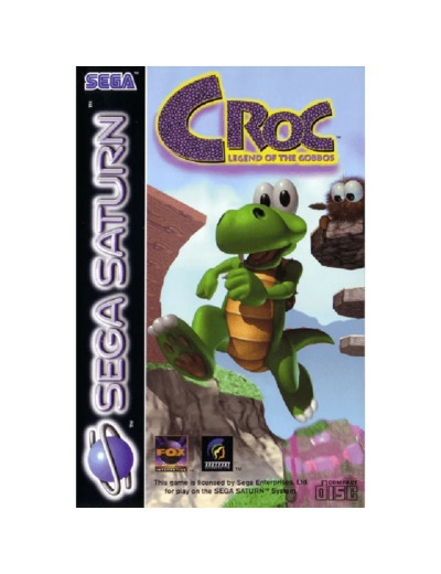Jeu Sega Saturn Croc - Legend Of The Gobbos