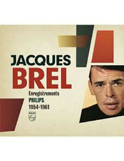 Cd Jacques Brel – Enregistrements Philips 1954-1961