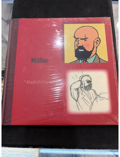 Livre Tintin Monographique Müller "Malédiction !"