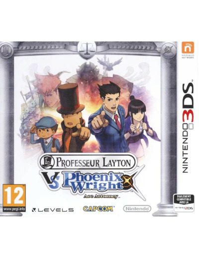 Jeu 3ds Professeur Layton Vs Phoenix Wright Ace Attorney
