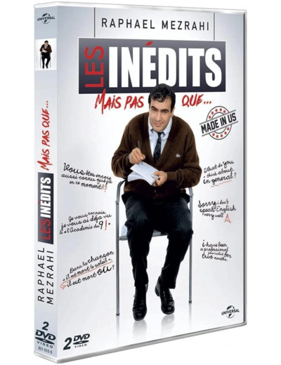 Dvd Raphaël Mezrahi - Les inédits mais pas que..