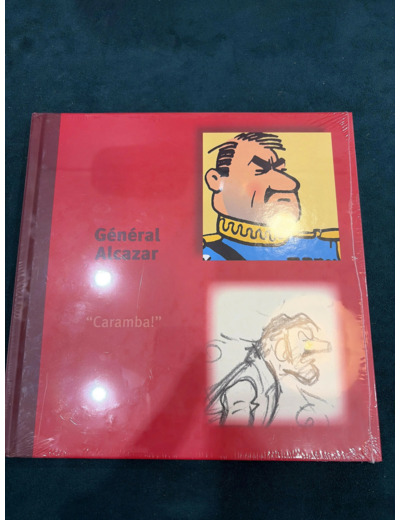 Livre Tintin Monographique Général Alcazar "Caramba"