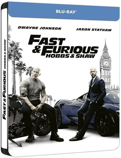Blu-ray Fast And Furious Hobbs Shaw steelbook