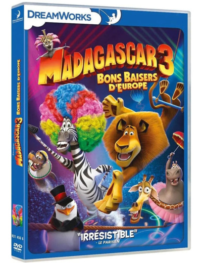 Dvd Madagascar 3 : Bons baisers d'Europe