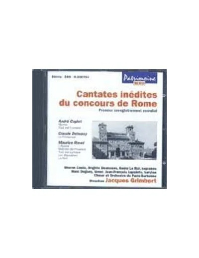 Cd Cantates du Concours de Rome : Myrrha - Le Printemps - 5 Choeurs - Coste