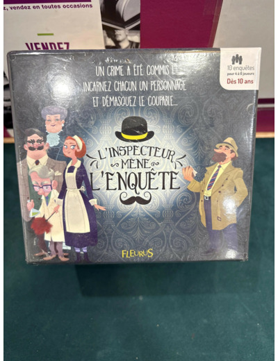 Jeu de Société L'inspecteur mêne l'enquête !