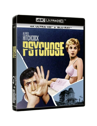Blu-ray Psychose [4K Ultra-HD + Blu-Ray]