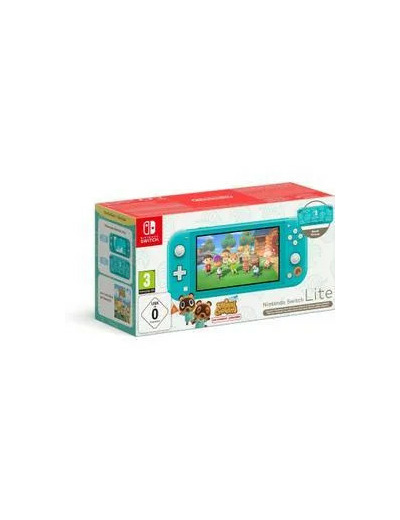 ConsoleNintendo Switch Lite Edition Animal Crossing New Horizons (Méli et Mélo Hawaï)