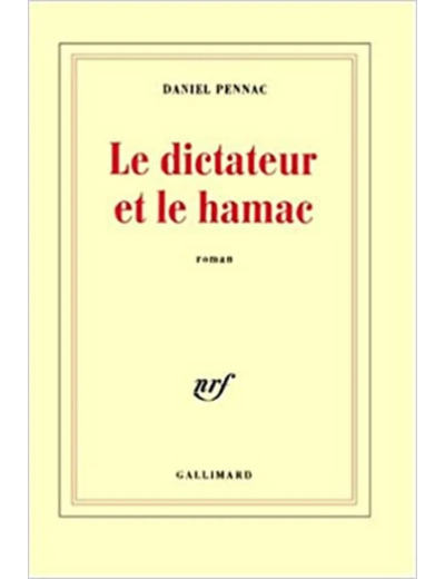 Livre Le Dictateur et le hamac