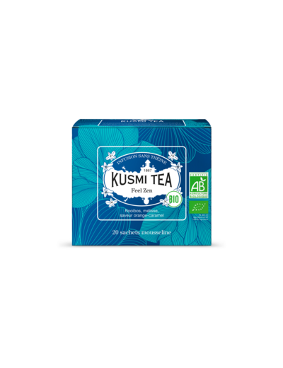 Infusions & Déthéinés Feel Zen Bio - Etui 20 sachets mousseline - 40gr