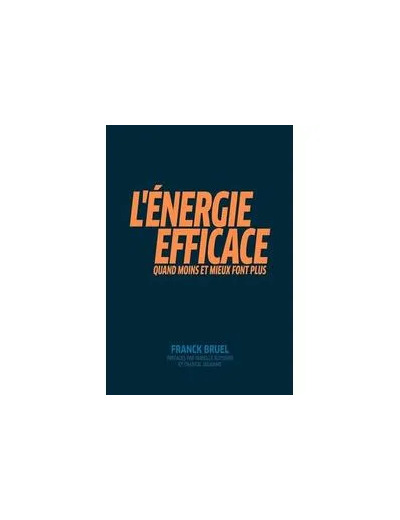 Livre L'énergie Efficace