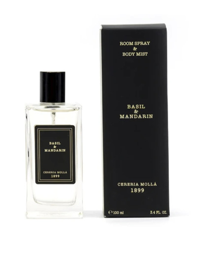 Brume parfumée  : Basil & Mandarin - Black