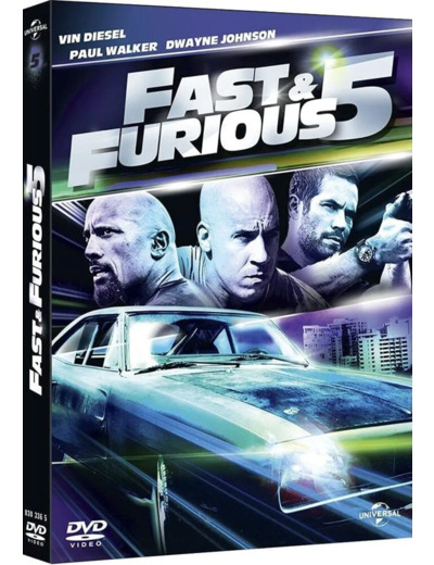 Dvd Fast and furious 5