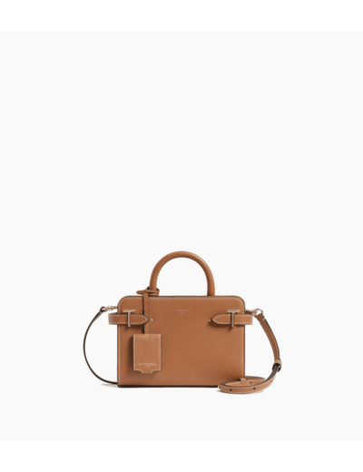 Mini sac à main Emilie en cuir grainé