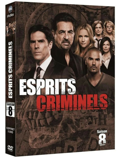 Dvd Esprits criminels - Saison 8