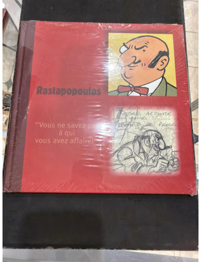 Livre Tintin Monographique Rastapopoulos "Vous ne savez pas à qui vous avez affaire !é