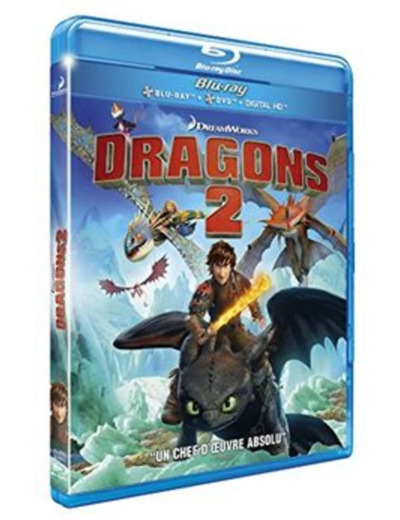 Blu-Ray Dragons 2 - Combo Blu - ray + DVD + Copie digitale