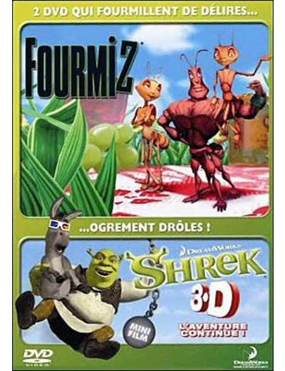 Dvd Fourmiz Shrek 3d