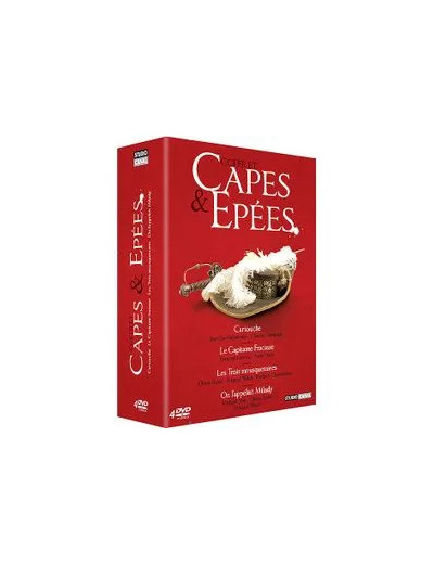 Dvd Cartouche - Le Capitaine Fracasse - Les trois mousquetaires - On l'appelait Milady - Coffret