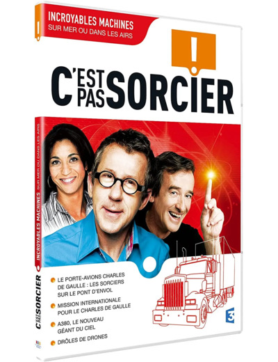 Dvd C'est pas sorcier - Incroyables machines, sur mer ou dans les airs