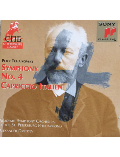 Cd Pyotr Ilyich Tchaikovsky - Symphony Orchestra No. 4 / Capriccio Italien (1995)