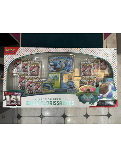 Coffret Premium Pokémon 151 EV3.5 EAUX FLORISSANTES