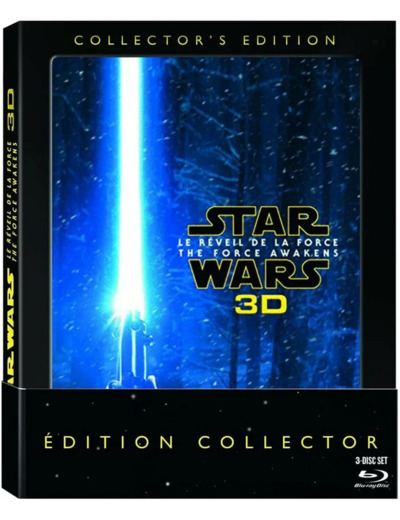 Dvd Star Wars 7 : Le Réveil de la Force - Édition Collector Blu - ray 3D + Blu - ray