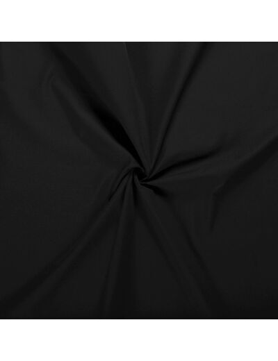 Selection Coup de coudre - Tissu Gabardine de Coton Uni Couleur Noir