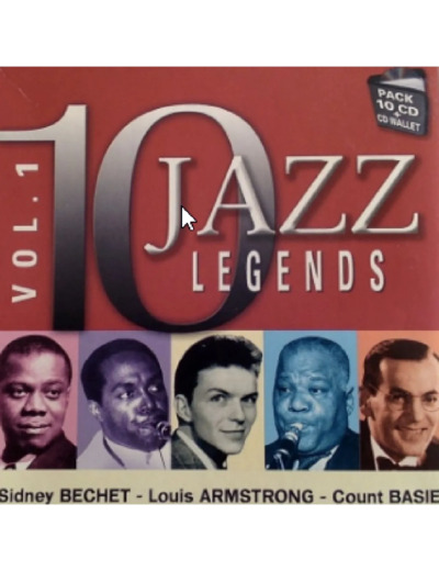 Cd 10 Jazz Legends Volume 1 - 10 Jazz Legends