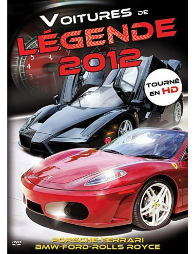 Dvd Voitures de légende 2012