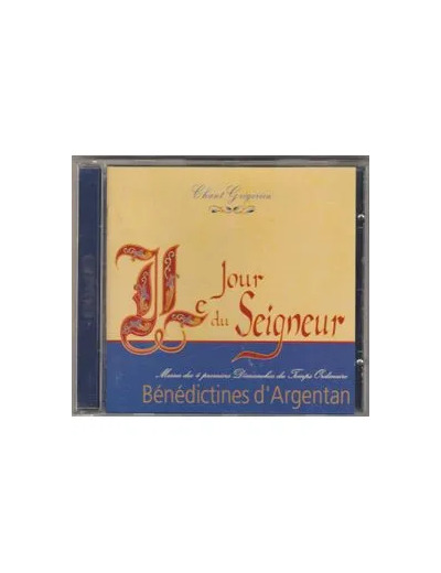 Cd Le jour du Seigneur Choeur des Bénédictines d'argentan