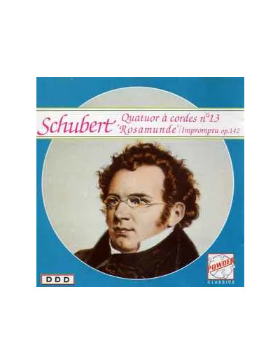 Cd Schubert - Quatuor A Cordes N°13  (1990)