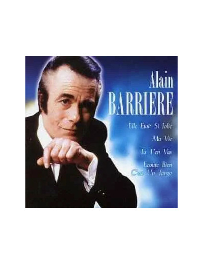 Cd Alain Barrière - Concerts Musicorama (2002)
