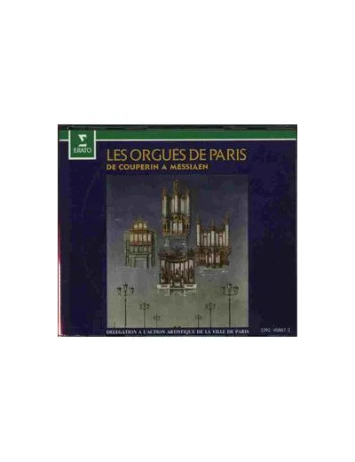 Cd Various - Les Orgues de Paris de Couperin A Messiaen (1992)