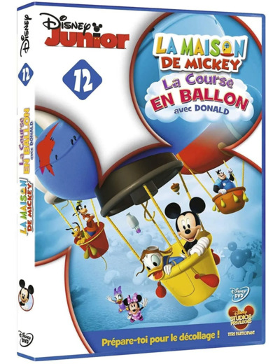 Dvd La Maison de Mickey - 12 - La course en ballon avec Donald