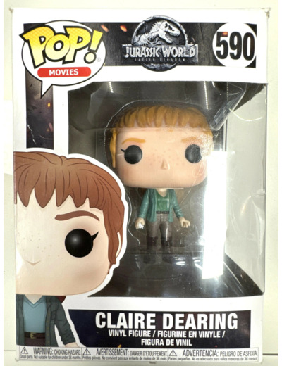 Figurine POP 590 - Jurassic World - Claire - Funko Pop - Funko