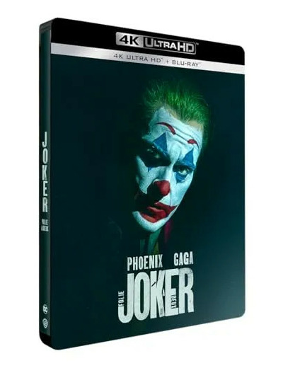 Blu-Ray Joker - Folie à Deux [4K Ultra HD + Blu - Ray - Boîtier SteelBook limité]