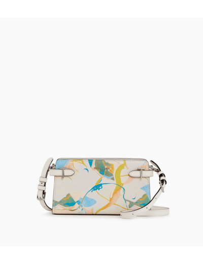 Petit sac à bandoulière Emilie en cuir signature T