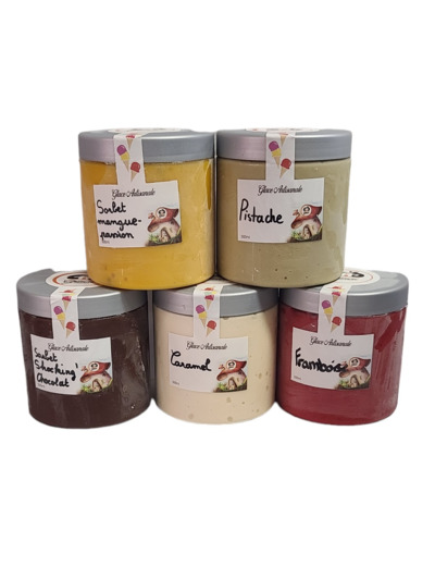 Pot de glace 500mL - Crème Glacée