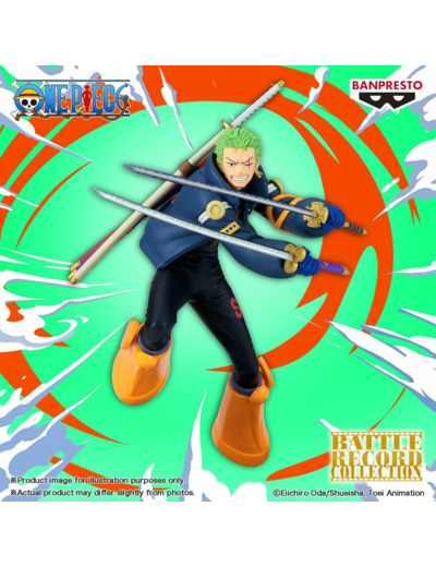 One Piece - Figurine Roronoa Zoro Battle Record Collection