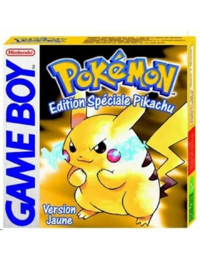 Jeu Gameboy Gb Pokemon Jaune