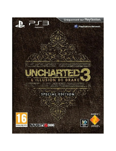 Jeu Ps3 Uncharted 3 - L'llusion de Drake (Special Edition)